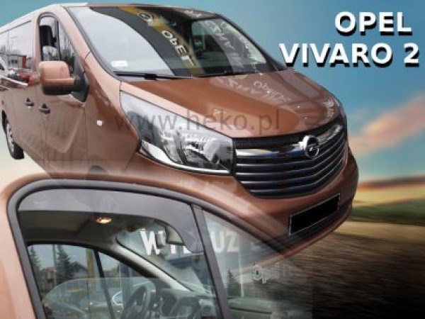 Ветробрани за FIAT TALENTO / OPEL VIVARO II / RENAULT TRAFFIC (2016+) само отгоре - 2бр. предни