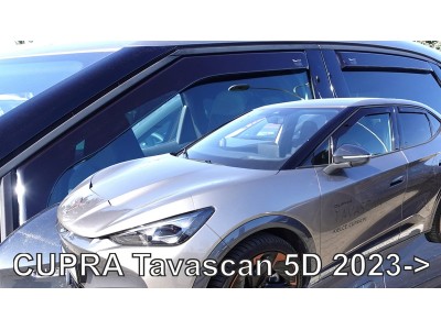 Ветробрани за Cupra Tavascan, 5 врати от 2023г за предни и задни врати - Heko