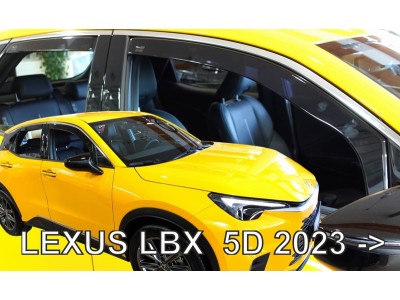 Ветробрани за LEXUS LBX с 5 врати от 2023г за предни и задни врати - Heko