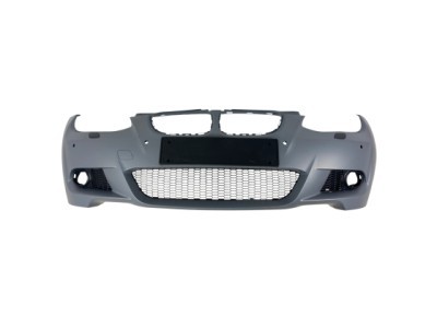 Предна броня за BMW E92 2006-2009 - M-Tech дизайн с отвори за халогени и парктроник