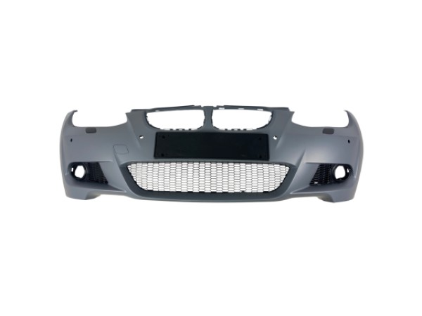 Предна броня за BMW E92 2006-2009 - M-Tech дизайн с отвори за халогени и парктроник