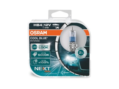 Халогенни крушки HB4 12V 51W 5000K Osram COOL BLUE INTENSE Next Generation - комплект