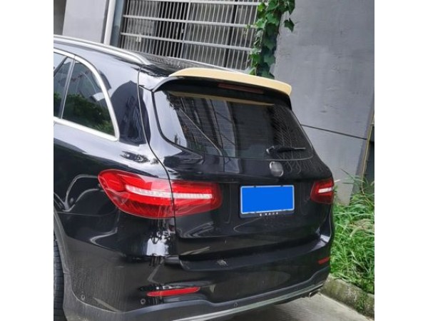 Спойлер антикрило за Mercedes GLC W253 от 2015г, AMG - черен гланц