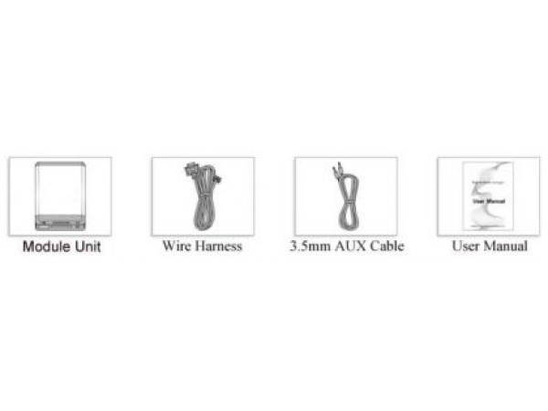 USB / MP3 Changer с Bluetooth* за HYUNDAI COUPE, SONATA, SANTA FE, TUCSON, MAXIMA, ACCENT - 8 pin