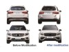 Боди кит AMG Пакет за Mercedes GLC SUV X253 2015-2019 - AMG S63 Design