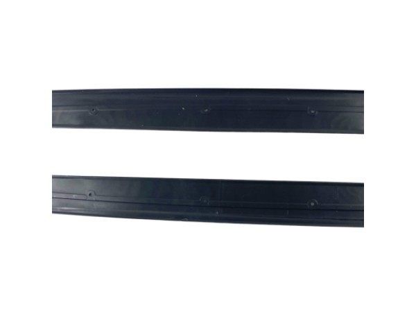Добавка за прагове за BMW E60 2003-2010 - M-Performance дизайн - черен гланц
