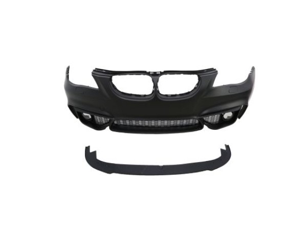 Предна броня за BMW E60 / E61 2003-2010 - М4 дизайн с отвор за халогени