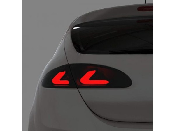 Диодни стопове SEAT LEON 1P (2005-2009) - Lightbar design опушени
