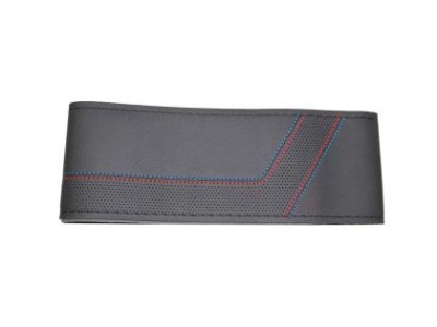 Калъф за волан за шиене - Sport - черен цвят с червени шевове
