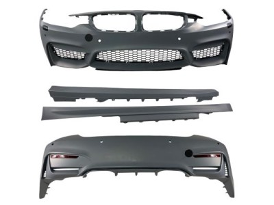 Боди кит пакет за BMW F32 coupe от 2011г - M4 дизайн грундиран