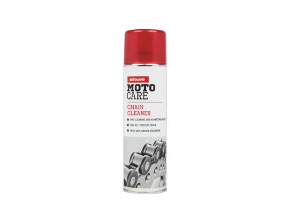 MOTO CARE - обезмаслител за вериги, аерозол 500ml - Autoland MOTO CARE - обезмаслител за вериги, аерозол 500ml - Autoland