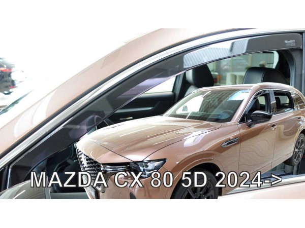 Ветробрани за Mazda CX 80 от 2024г за предни врати - Heko