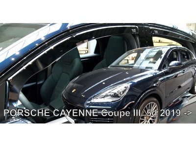 Ветробрани за Porsche Cayenne Coupe III, 5 врати от 2019г за предни и задни врати - Heko