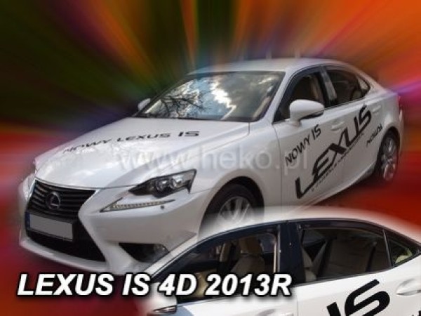 Ветробрани за Lexus IS седан от 2013 за предни врати - Heko