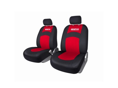 Калъфи за седалки Sparco черно/червено - SPS402RD