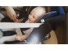 Бебешко столче за кола с дръжка Junior - Bambini - сив цвят