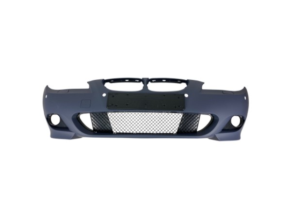 Предна броня за BMW E60 2003-2007 - M-Tech дизайн с отвори за парктроник 24mm