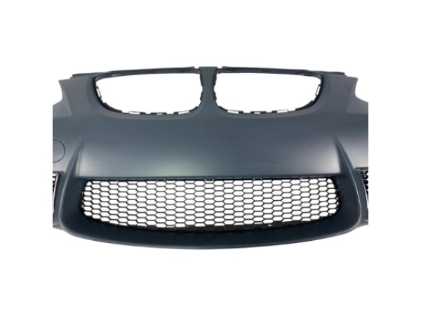 Предна броня за BMW E92 2006-2009 - M3 дизайн с отвори за халогени, без парктроник
