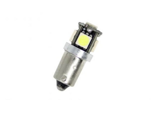 Лед крушки тип BA9S Canbus с 5 SMD диода разминати