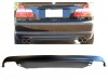 Дифузьор за задна броня за BMW E46 седан 1998-2005 - M-Tech двоен
