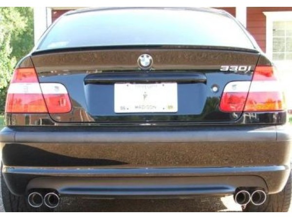 Дифузьор за задна броня за BMW E46 седан 1998-2005 - M-Tech двоен