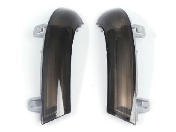 Диодни бягащи мигачи за огледала за VW Golf 5 / Golf 5 plus / Jetta / Passat (2001-2011) / Sharan (2003-2010) / Seat Alhambra / Skoda Superb - опушени