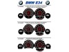 Плазмени циферблати за километраж BMW E34 (85-95)