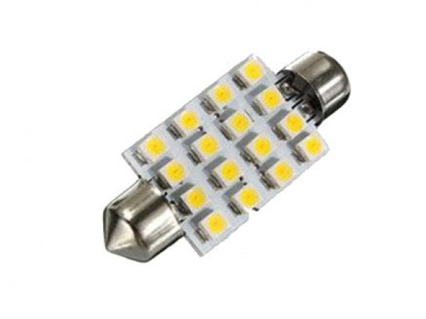 Лед крушки за плафон с 20 SMD диода 42мм