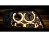 Кристални фарове AUDI A6 (2001-2003) за фабричен ксенон - черни