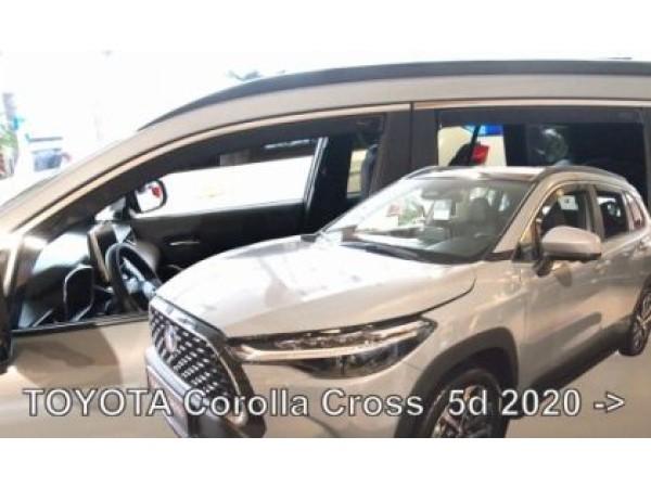 Ветробрани за Toyota Corolla Cross от 2020г за предни и задни врати - Heko