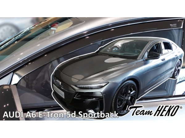 Ветробрани за Audi A6 E-TRON от 2024г (версия със странични огледала) за предни врати - Heko