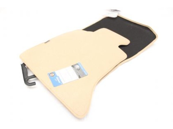 Бежови мокетни стелки за BMW 5 серия F10 / F11 2010-2013 - Petex
