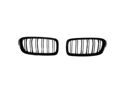 Решетки за BMW F30 2011-2018 - двойни гланц