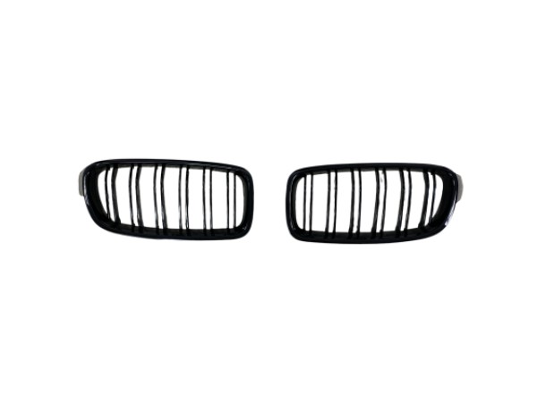 Решетки за BMW F30 2011-2018 - двойни гланц
