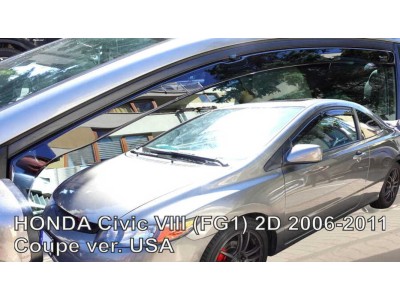 Ветробрани за Honda CIVIC VIII (FG1) coupe, 2 врати 2006-2011, версия USA за предни врати - Heko Ветробрани за Honda CIVIC VIII (FG1) coupe, 2 врати 2006-2011, версия USA за предни врати - Heko