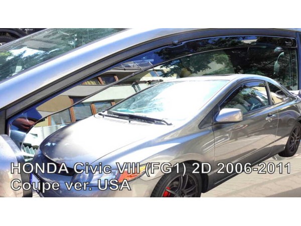 Ветробрани за Honda CIVIC VIII (FG1) coupe, 2 врати 2006-2011, версия USA за предни врати - Heko