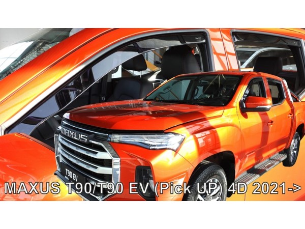 Ветробрани за Maxus T90 / T90 EV, 4 врати от 2021г за предни и задни врати - Heko