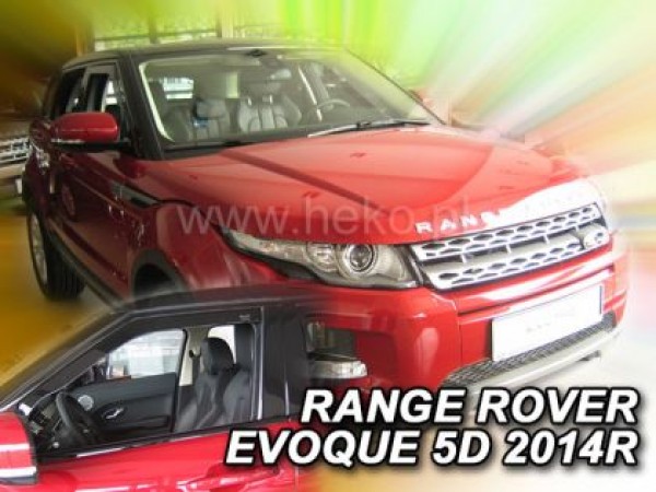 Ветробрани за Land Rover Range Rover Evoque 2011-2018 за предни врати - Heko