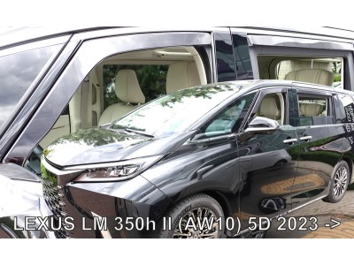 Ветробрани за LEXUS LM 350h II (AW10) с 5 врати от 2023г за предни и задни врати - Heko