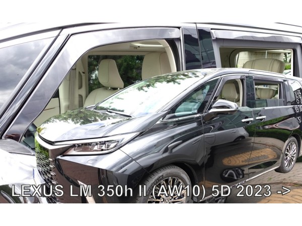 Ветробрани за LEXUS LM 350h II (AW10) с 5 врати от 2023г за предни и задни врати - Heko