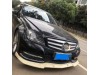 Добавка предна броня за Mercedes W204 C-class 2007-2013 - черен гланц