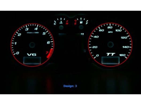 Плазмени циферблати за километраж за Audi TT (98-06)