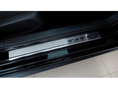 Протектори за прагове за Honda Civic Xl 5D от 2022г, метални - серия 08 / Alu-Frost