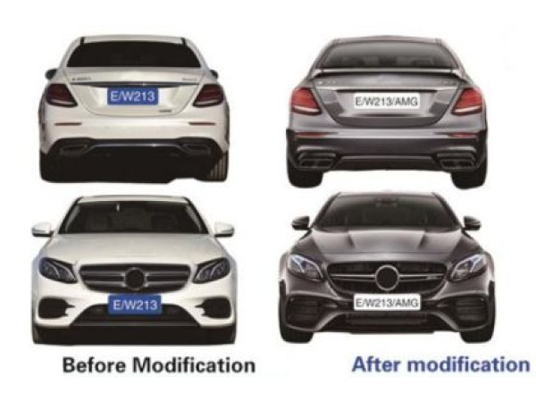 Боди кит за Mercedes W213 E-Class 2016-2019 - AMG E63 Design