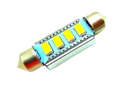 Лед крушки за плафон Canbus с 6 SMD диода 5630 42мм
