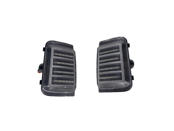 Диодни бягащи мигачи за огледала за Fiat Ducato / Citroen Jumper / Promaster 2006-2019 - хром