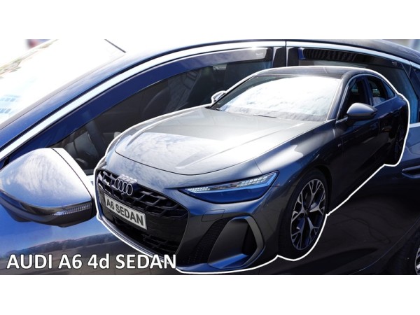 Ветробрани за Audi A6 C9 седан от 2025г за предни и задни врати - Heko