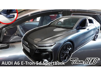 Ветробрани за Audi A6 E-TRON, LTB, Sportback от 2024г (Версия с камери) за предни и задни врати - Heko