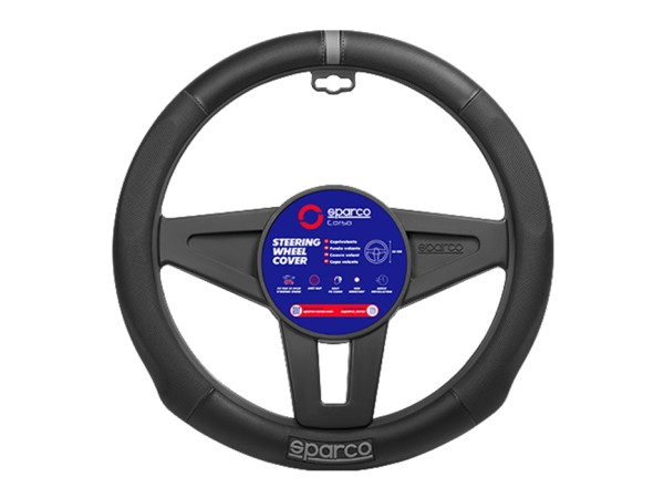 Калъф за волан Sparco 38см - SPS136GR Калъф за волан Sparco 38см - SPS136GR