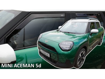 Ветробрани за MINI Aceman, 5 врати от 2024г за предни и задни врати - Heko